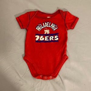 Philadelphia 76ers infant onesie